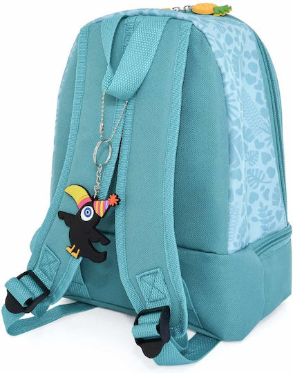 Insulated Lunch Bag 5L Kids Blue Funny Jungle Snack Rico