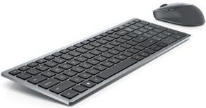 Dell KM7120W Fără fir Bluetooth Set tastatură și mouse Scandinavă Argintiu