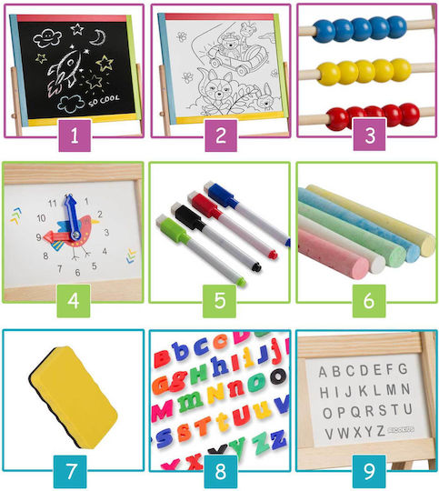 Ricokids Ricokids Πίνακας Μαρκαδόρου / Μαυροπίνακας Επιδαπέδιος 38104εκ.