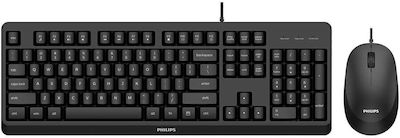 Philips SPT6207BL Keyboard & Mouse Set Spanish