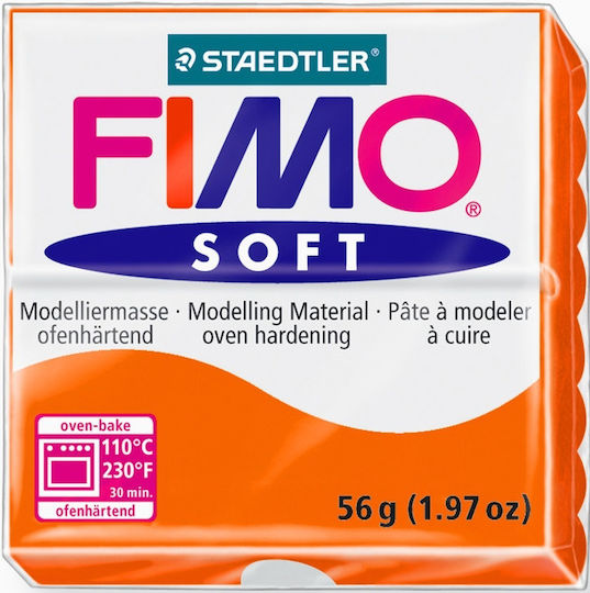 Staedtler Soft Polymer Clay Orange 57gr Tangerine