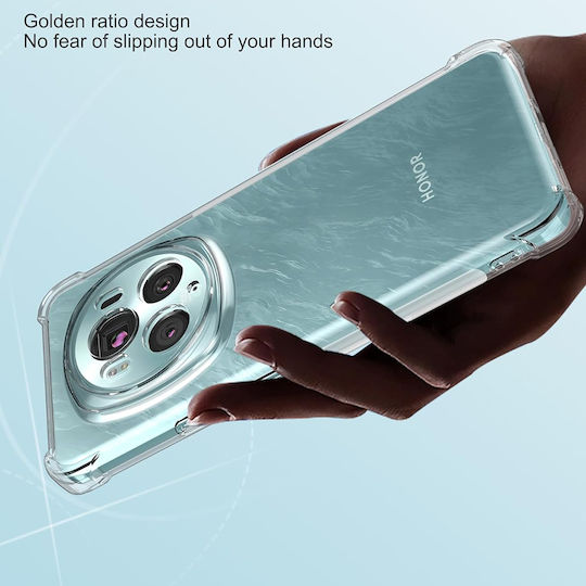 Techsuit Shockproof Clear Back Cover Σιλικόνης Διάφανο (Honor Magic6 Pro)