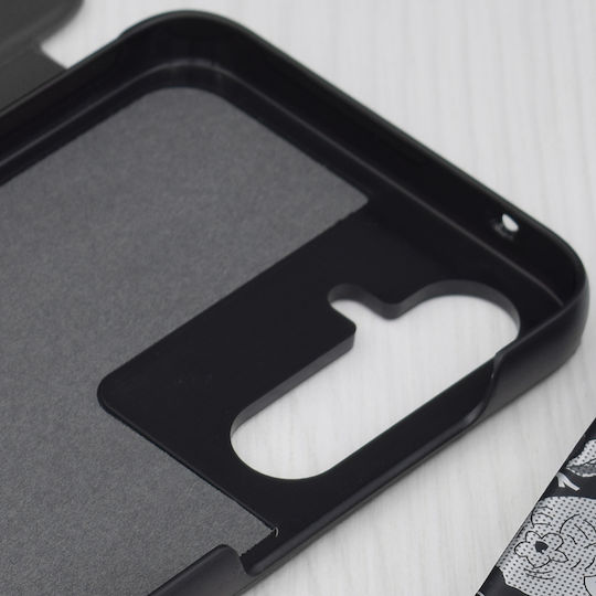 Techsuit EFold Buchen Sie Kunststoff / Synthetisches Leder Schwarz (Galaxy A35)