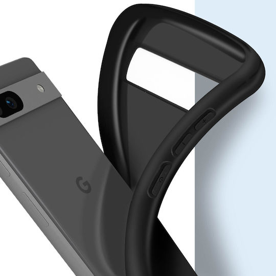 Case Google Pixel 7athin Flexible Silicone Gel Black