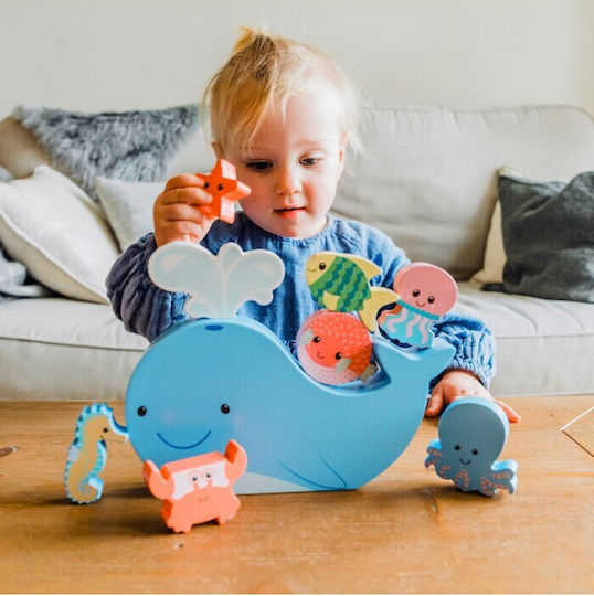 Orange Tree Toys Παιχνίδι Στοίβαξης από Ξύλο για 18+ Μηνών