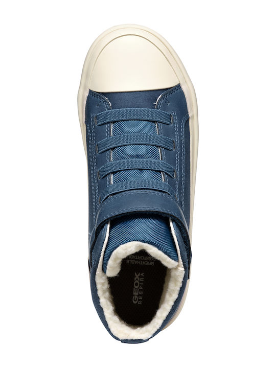 Gisli Kids Boots with Velcro Blue