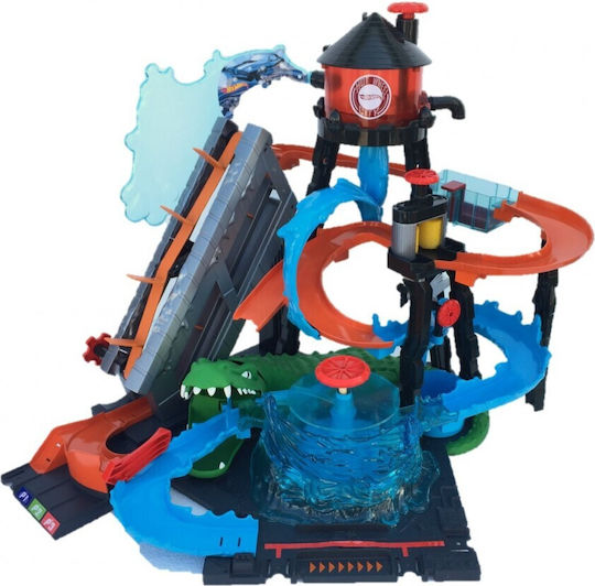 Hot Wheels Car Wash City Track For 5+ Years Old