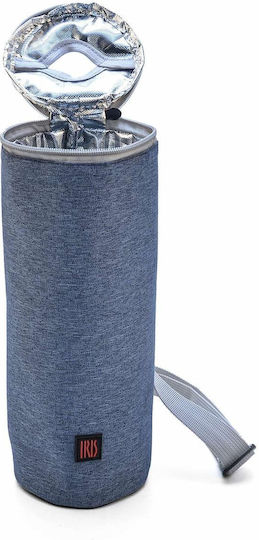 Isolierte Flaschentragetasche 1,5 L Blaue Kühltasche Wochenende