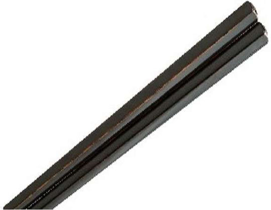 Chopsticks Χειροποίητα Ξύλινα Λάκα Μαύρα 24 Εκατ 2 Τμχ Kenro