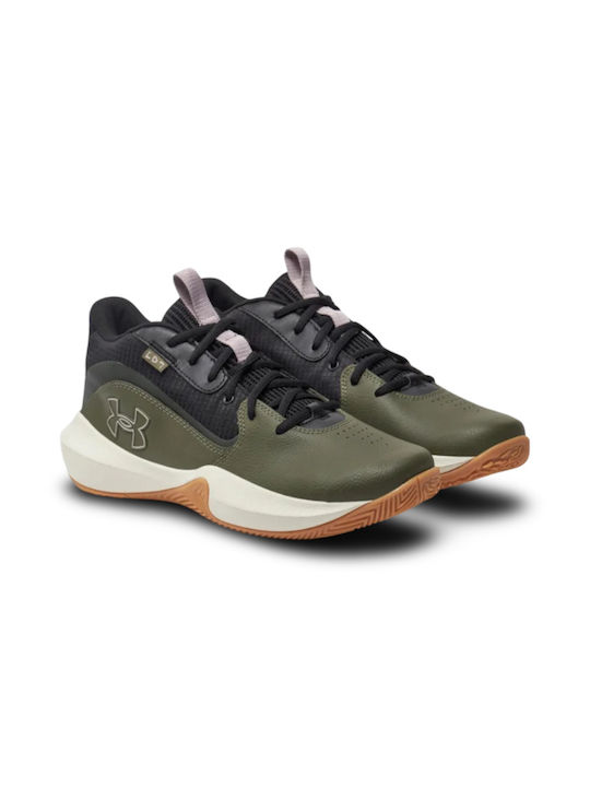 Under Armour Lockdown 7 cu talpă joasă Pantofi de baschet Verzi