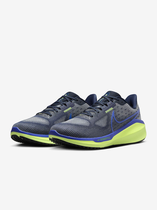 Nike Vomero 17 Running Midnight Navy / Dark Obsidian / Volt / Astronomy Blue