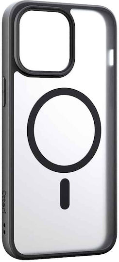 Etteri Back Cover Silicone / Plastic Black (iPhone 16 Pro Max)