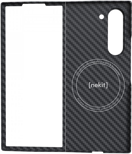 Nekit Back Cover Aramid Fiber 1mm Black (Galaxy Z Fold6)