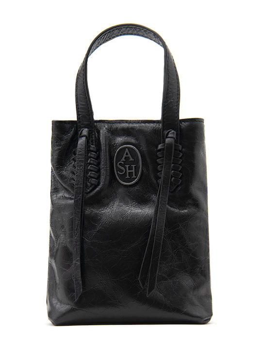 Ash Leather Women's Bag Shopper Shoulder Black