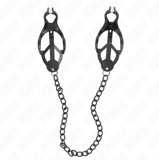 Kink Nipple Clamps in Black Color