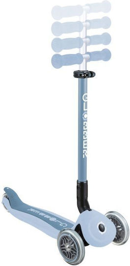 Globber Kids Foldable Scooter Go.Up Active Eco 3-Wheel with Seat for 15 Months Blueberry