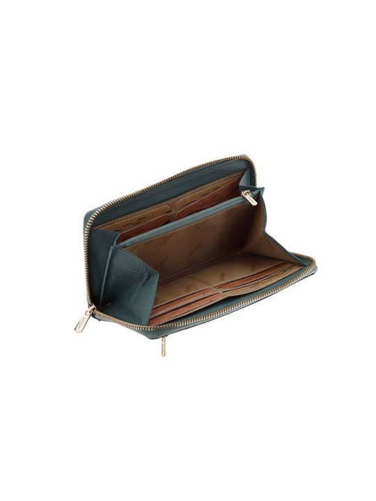 Lavor Leather Women's Wallet Petrol Blue