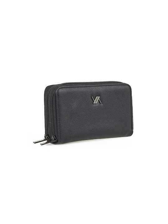 Verde Large Women's Wallet Black