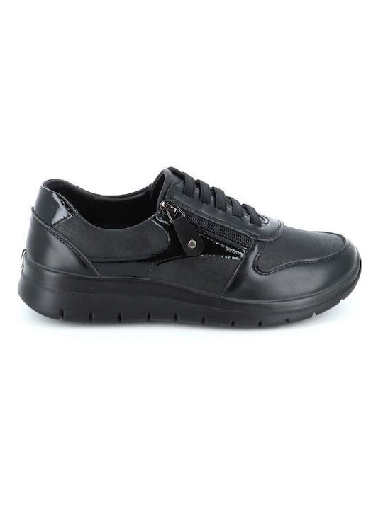 B-Soft Femei Sneakers NEGRU