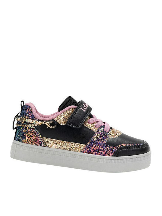Gioiello Kids Sneakers with Scratch Black