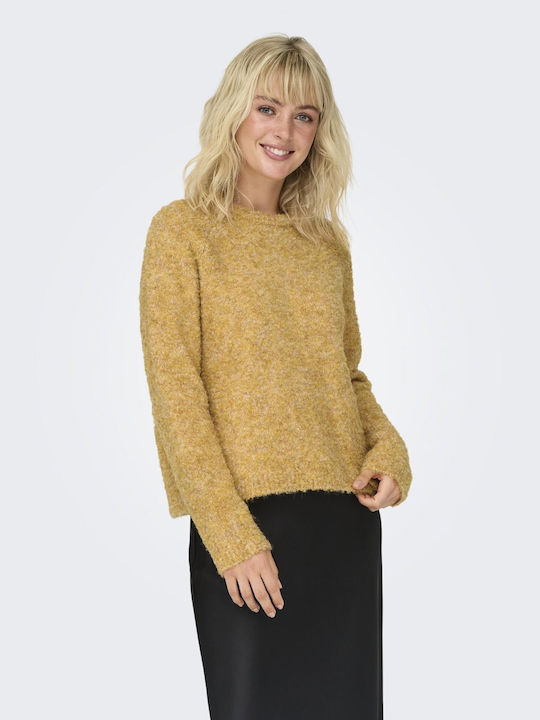 Only Women's Sweater Mustard