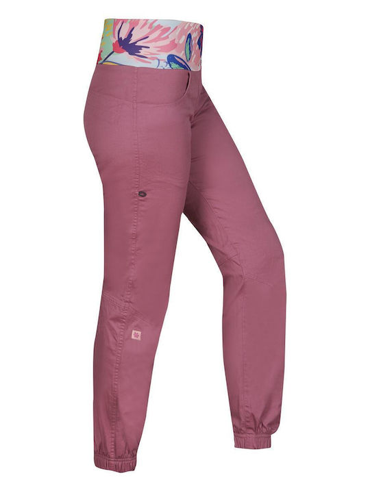 Ocun Women's Climbing Long Trousers Pink