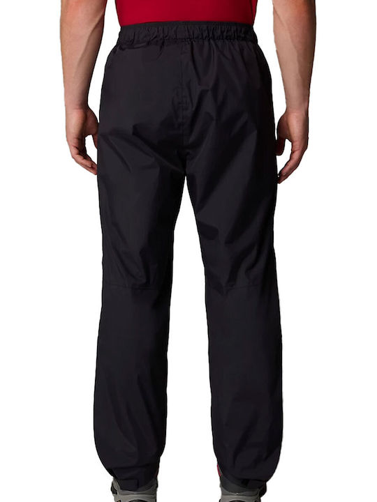 The North Face Antora Rain Trousers Ανδρικό Μακρύ Παντελόνι Πεζοπορίας Μαύρο
