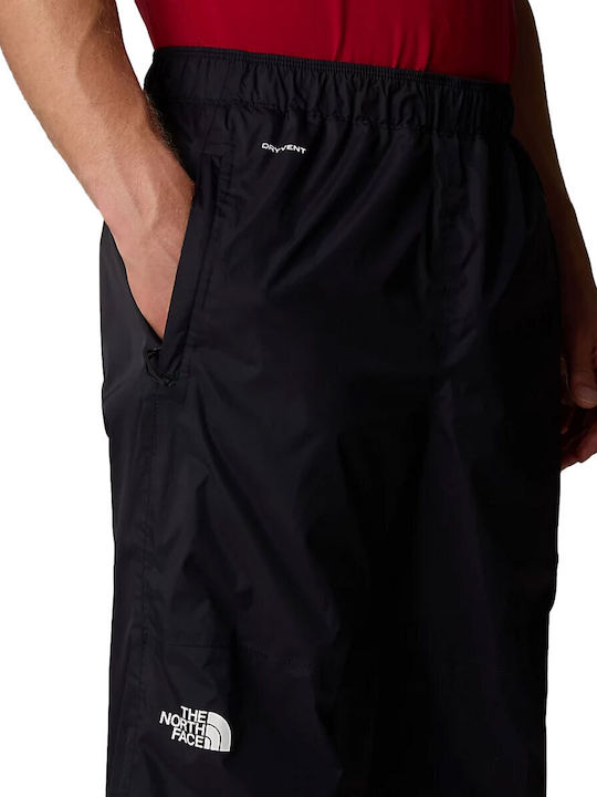 The North Face Antora Rain Trousers Ανδρικό Μακρύ Παντελόνι Πεζοπορίας Μαύρο