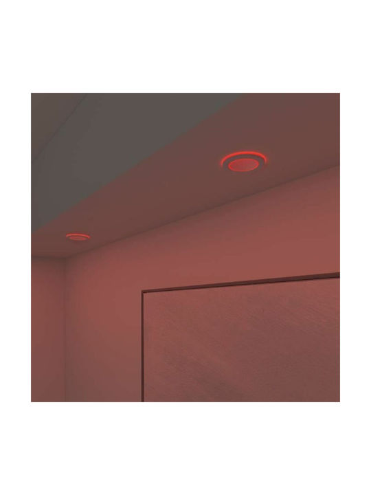Calex Smart Halo Led Spot 10cm Rgb Warm Light 6.5w 340 Lm Ip20 Class G White