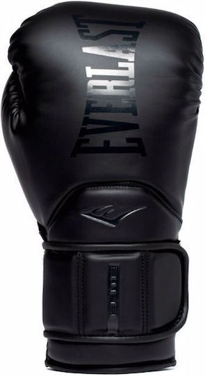 Everlast Elite 2 Pro Synthetic Leather Boxing Competition Gloves Black