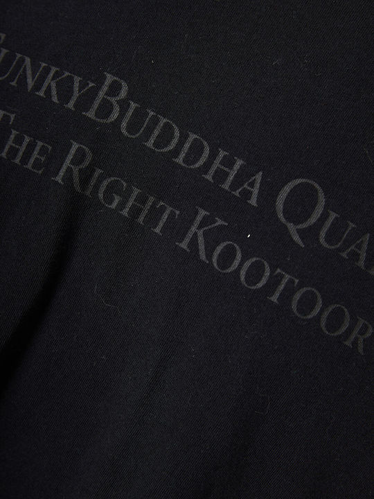 Funky Buddha Ανδρική Μπλούζα Μακρυμάνικη Ασημί