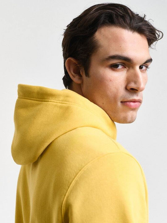 Sweatshirt with Hood Yellow