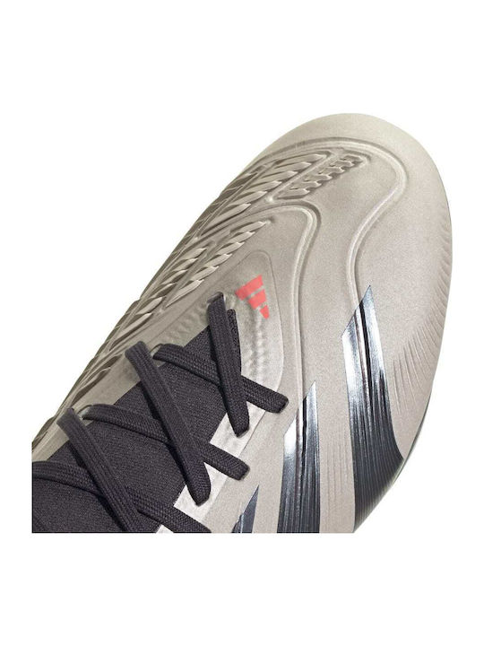 adidas Predator Pro Ποδοσφαιρικά Παπούτσια με Τάπες FG Ασημί