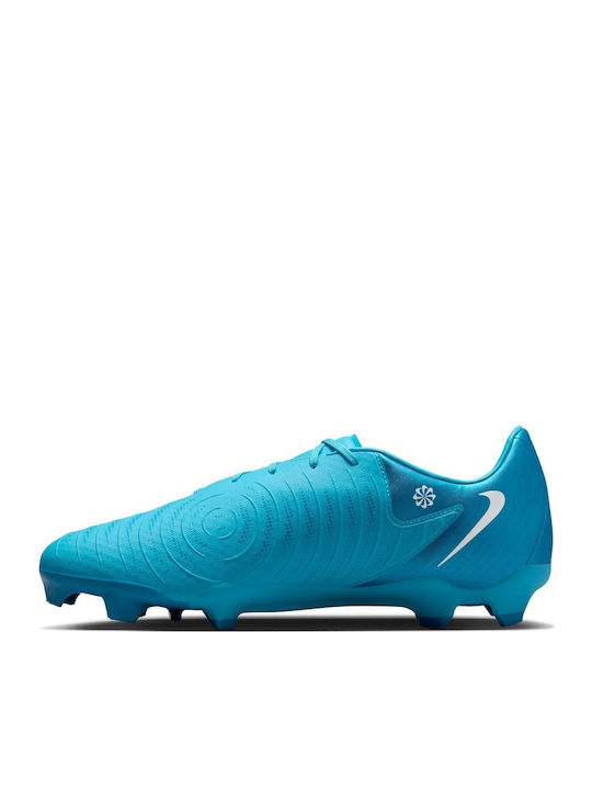 Nike Phantom GX 2 Academy Football Shoes with Cleats Blue