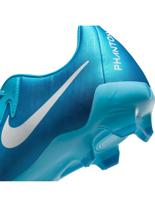 Nike Phantom GX 2 Academy Football Shoes with Cleats Blue