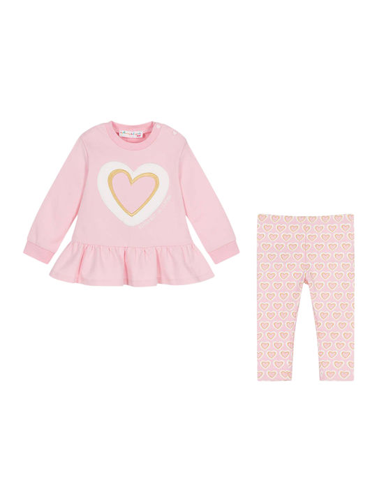 Agatha Ruiz De La Prada Kids Set with Leggings Winter 2pcs