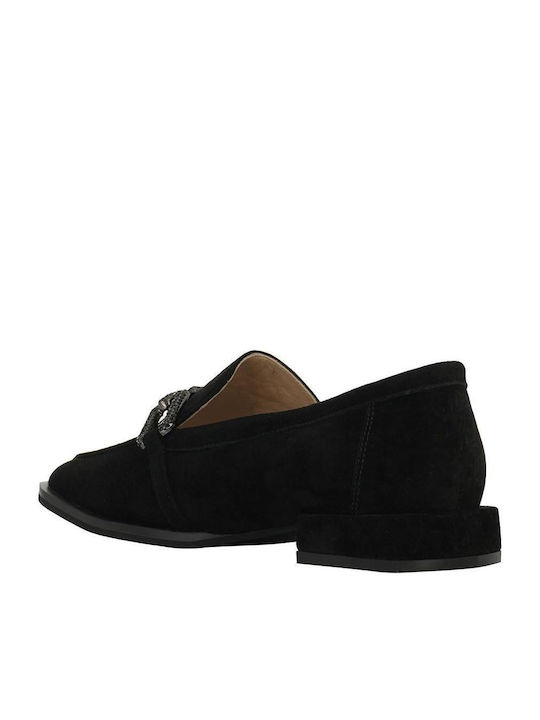 Alma en Pena Women's Loafers in Black Color