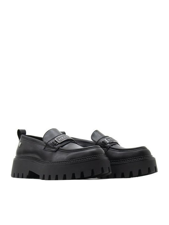Numb Tag Damen Loafers in Schwarz Farbe