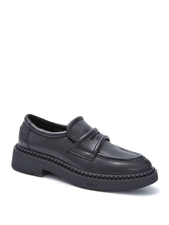 Ash Combo Women's Loafers in Black Color