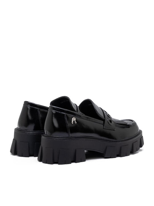 Damen Mokassins in Schwarz Farbe