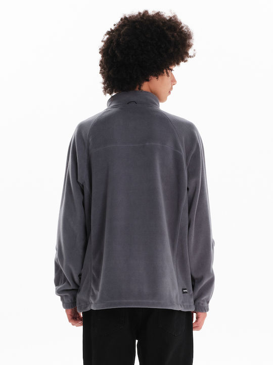 Ανδρική Ζακέτα Fleece Γκρι