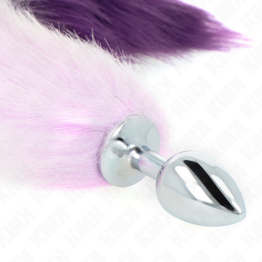 wie kann frau sich selbst befriedigen Kink Anal Plug S 7 X 3 Cm Synthetic Tail 40 Cm Purple Product Code D-240673