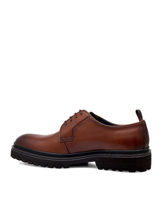 Leder Herren Freizeitschuhe Anatomisch Tabac Braun