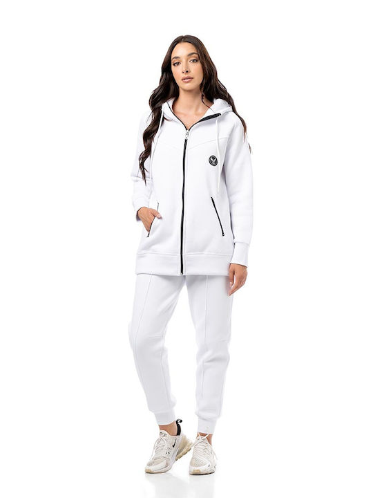 Bodymove Women's Cardigan White