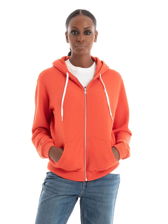 Ralph Lauren Women's Hooded Sweatshirt Orange