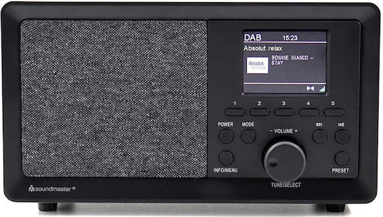 Soundmaster DAB+ cu USB Negru