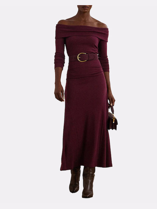 Ralph Lauren Dress Maxi Dress Dark Red