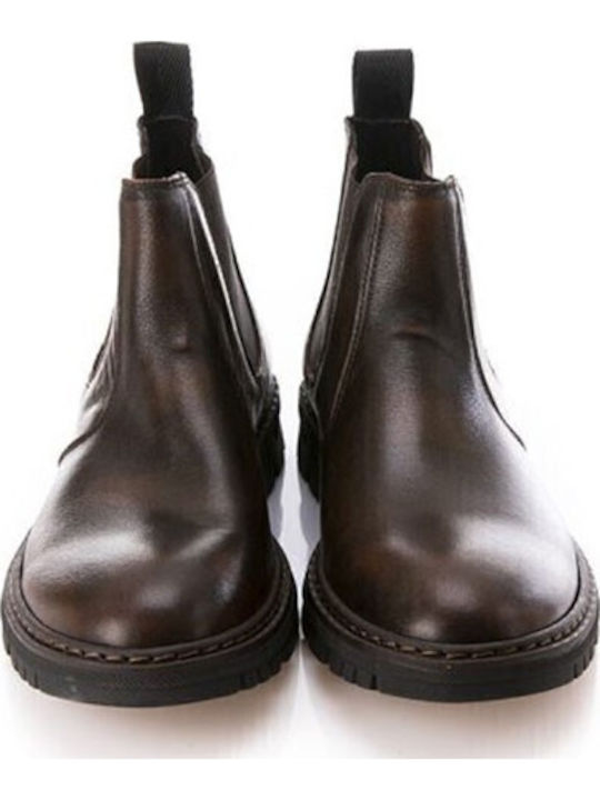 # Leder Braun Herrenstiefel