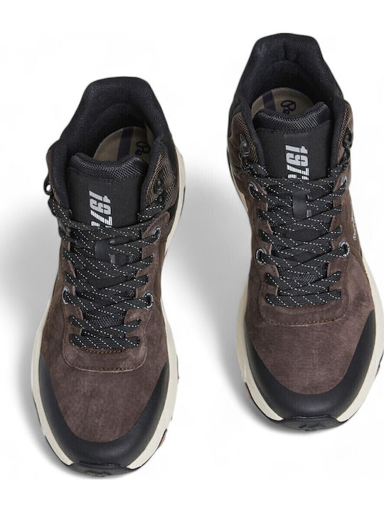 James High Leather Brown Men's Boots