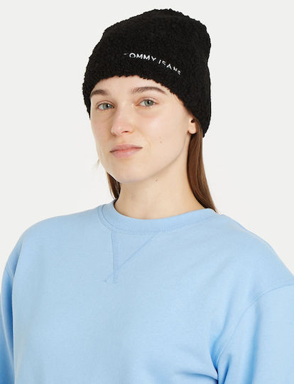 Beanie Beanie Knitted in Black color